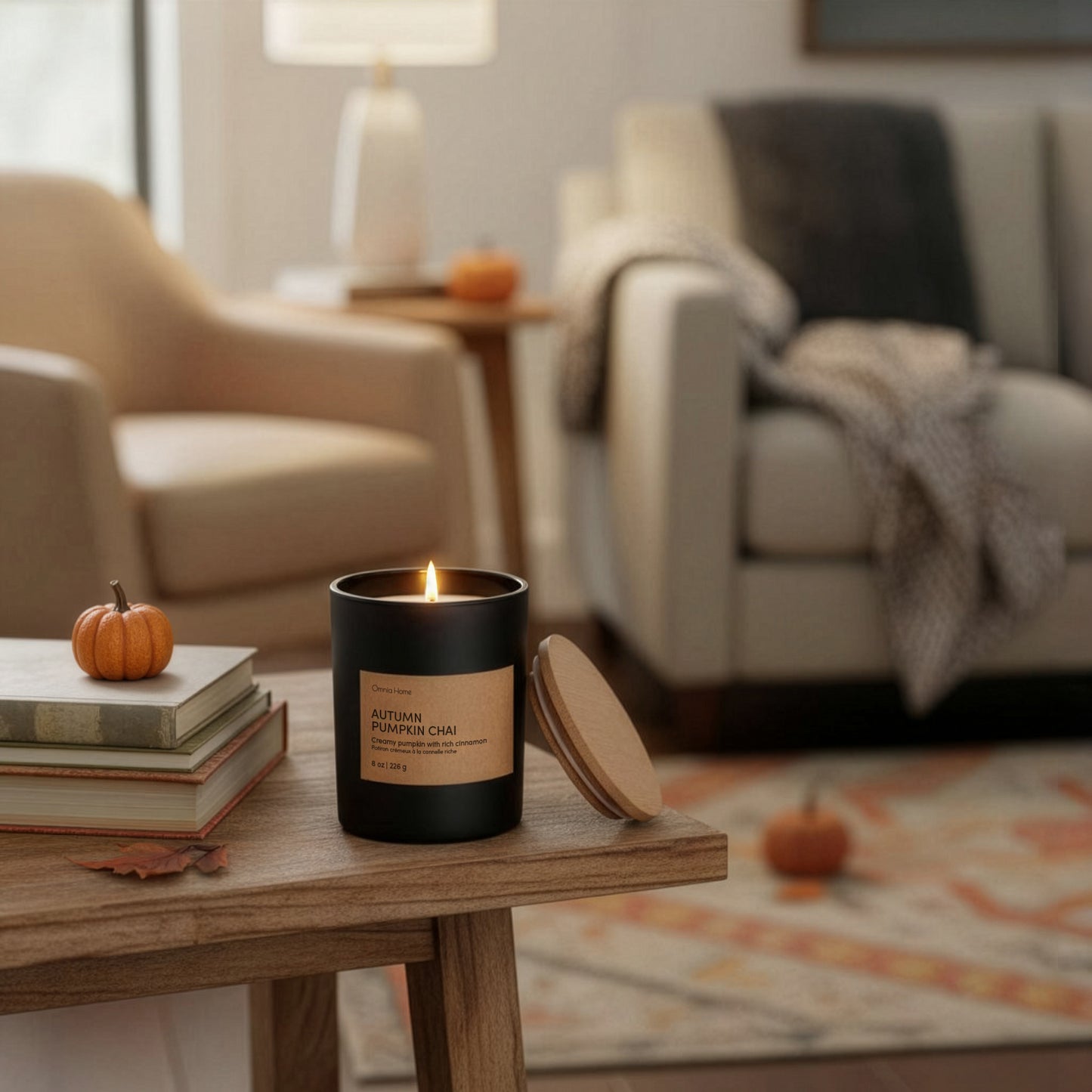 Autumn Pumpkin Chai - Black | 8oz