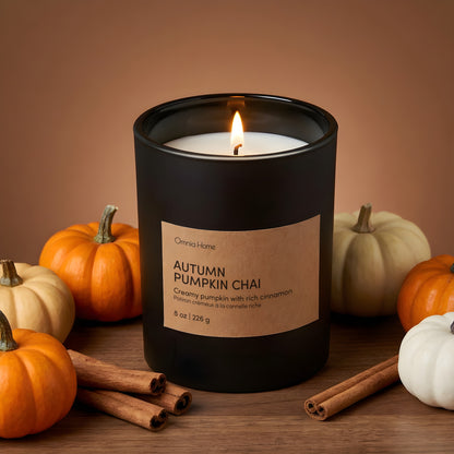 Autumn Pumpkin Chai - Black | 8oz
